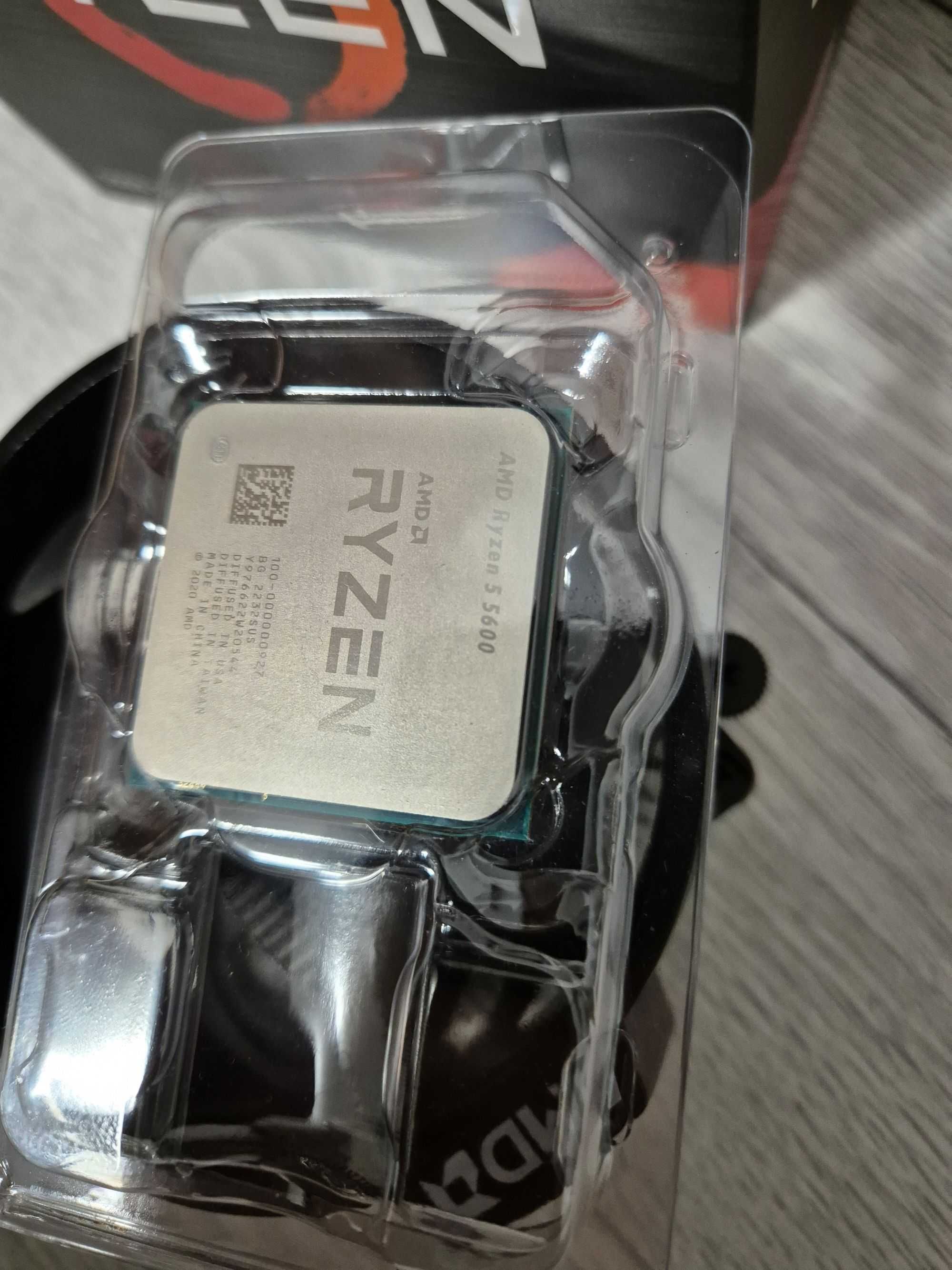 AM4 процесор AMD Ryzen 5 5600 BOX (6я\12п 4.4ГГц) 24 ліній PCI-e 4.0!