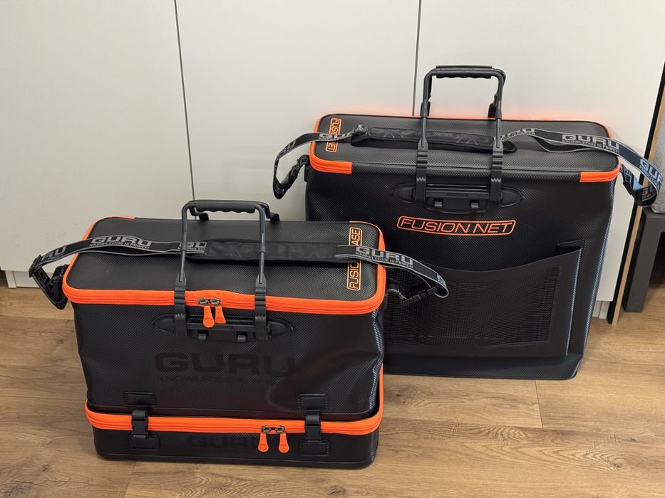 Torba wędkarska Guru Fusion EVA MKII zestaw Base Carryall oraz Net Bag