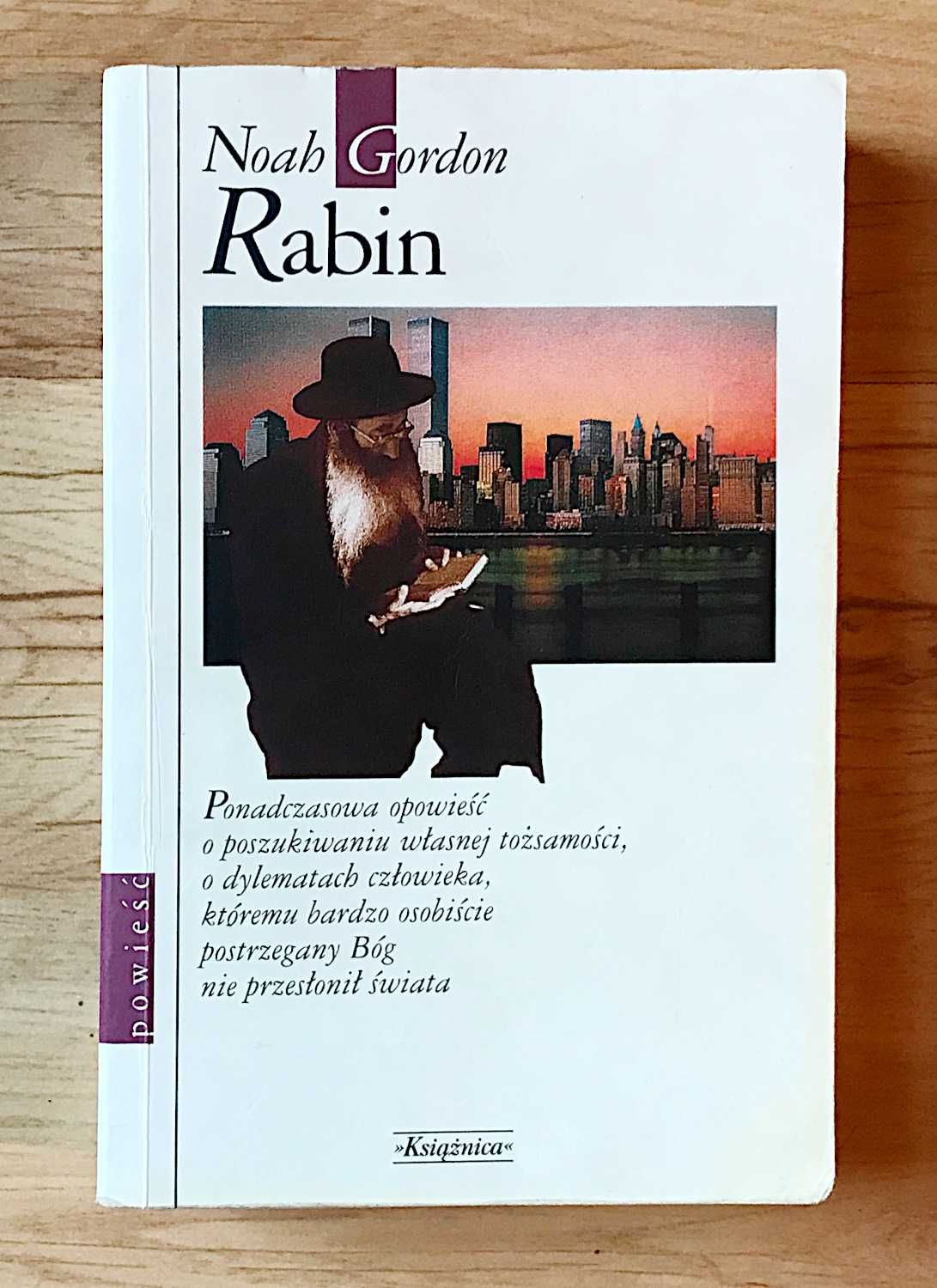 Judaica Noah Gordon Rabin i Medicus z Saragossy kpl 2 +