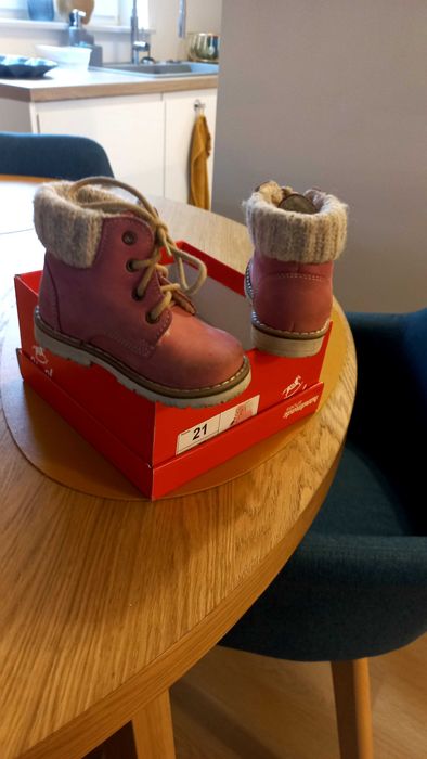 Buty zimowe Emel, r. 21 dla dziewczynki