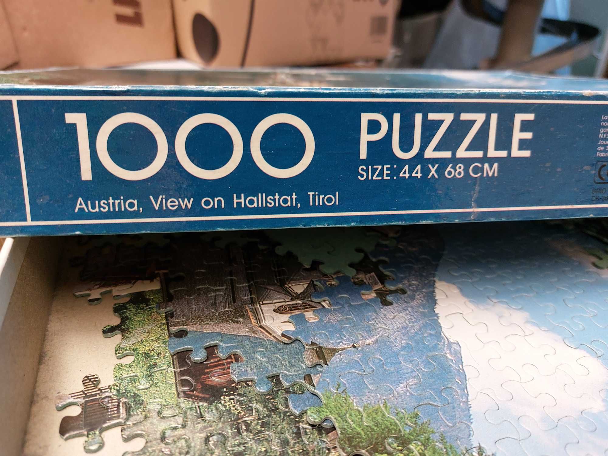 Puzzle 1000 elementów Austria Tyrol Widok na góry