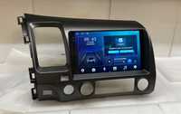 Штатная магнитола Honda Civic Android 4/64Gb 4G 8 ядер Дизайн! QLED 2k