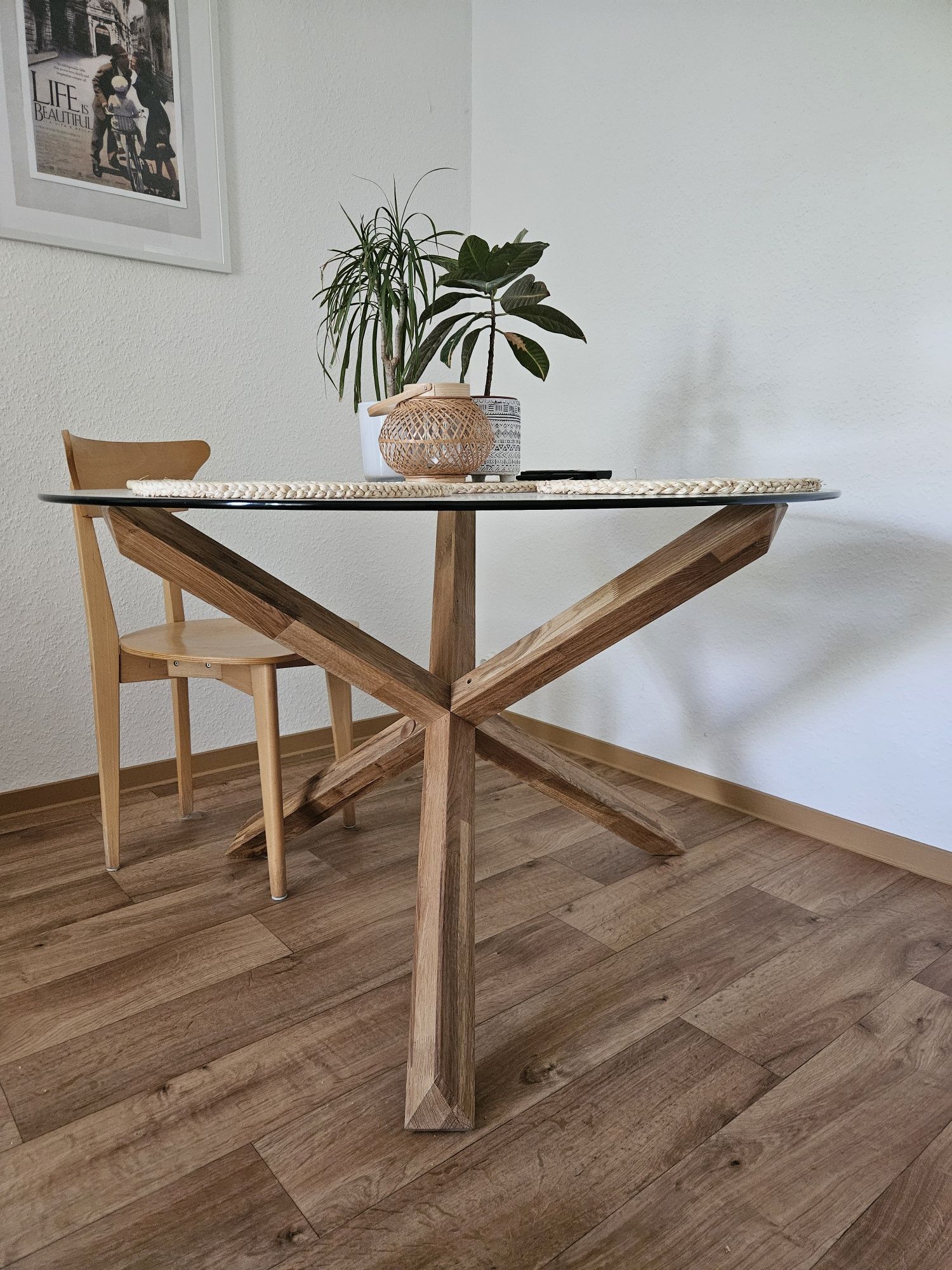 Stół Jysk Agerby jadalnia 119 cm