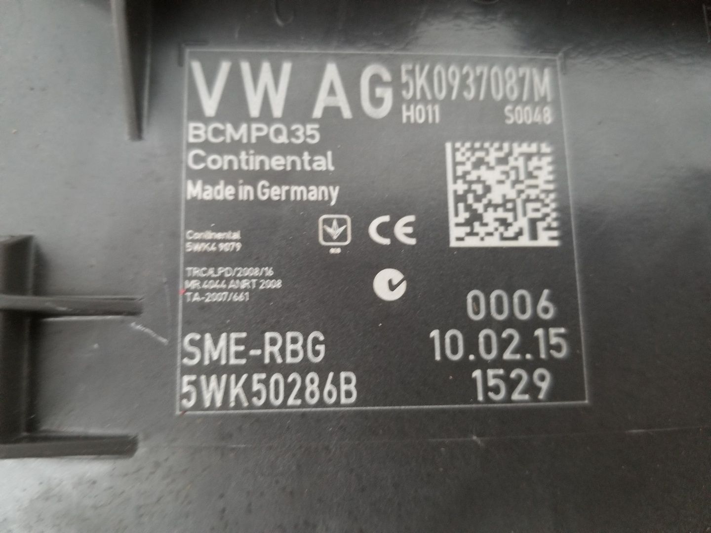 Блок комфорта SAM VW Caddy 2011-2015
