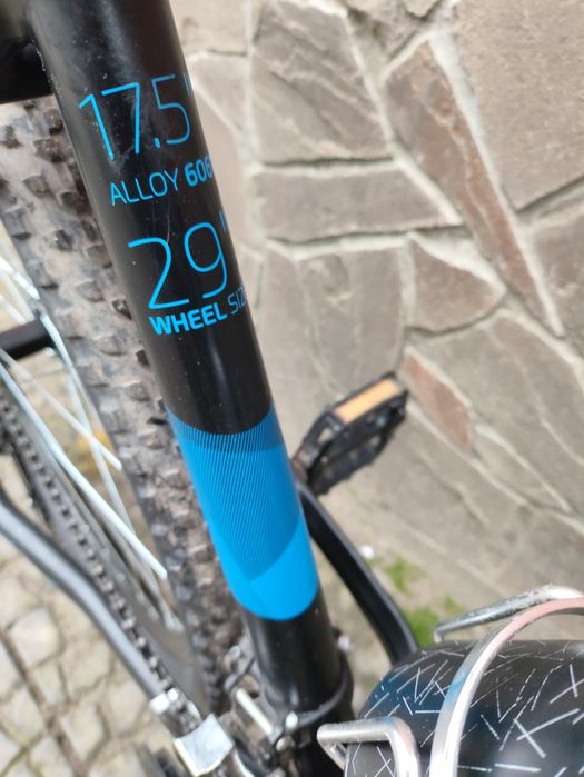 велосипед 29, ГІДРАВЛІЧНІ гальма, АЛЮМІНІЙ, вилка з блокуванн, SHIMANO