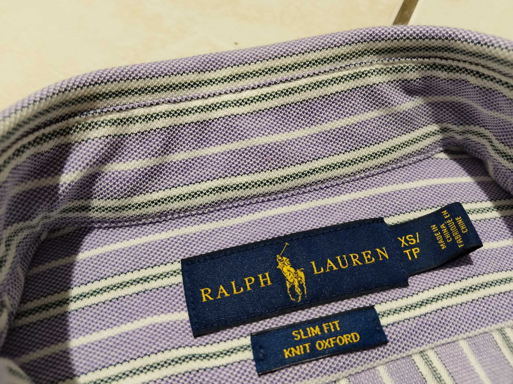 RALPH LAUREN USA - NOWA! z LOGO Koszula Męska rozmiar XS