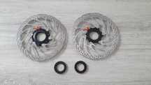 Komplet nowych tarcz hamulcowych Shimano 180mm / SM-RT30 | RT-EM300