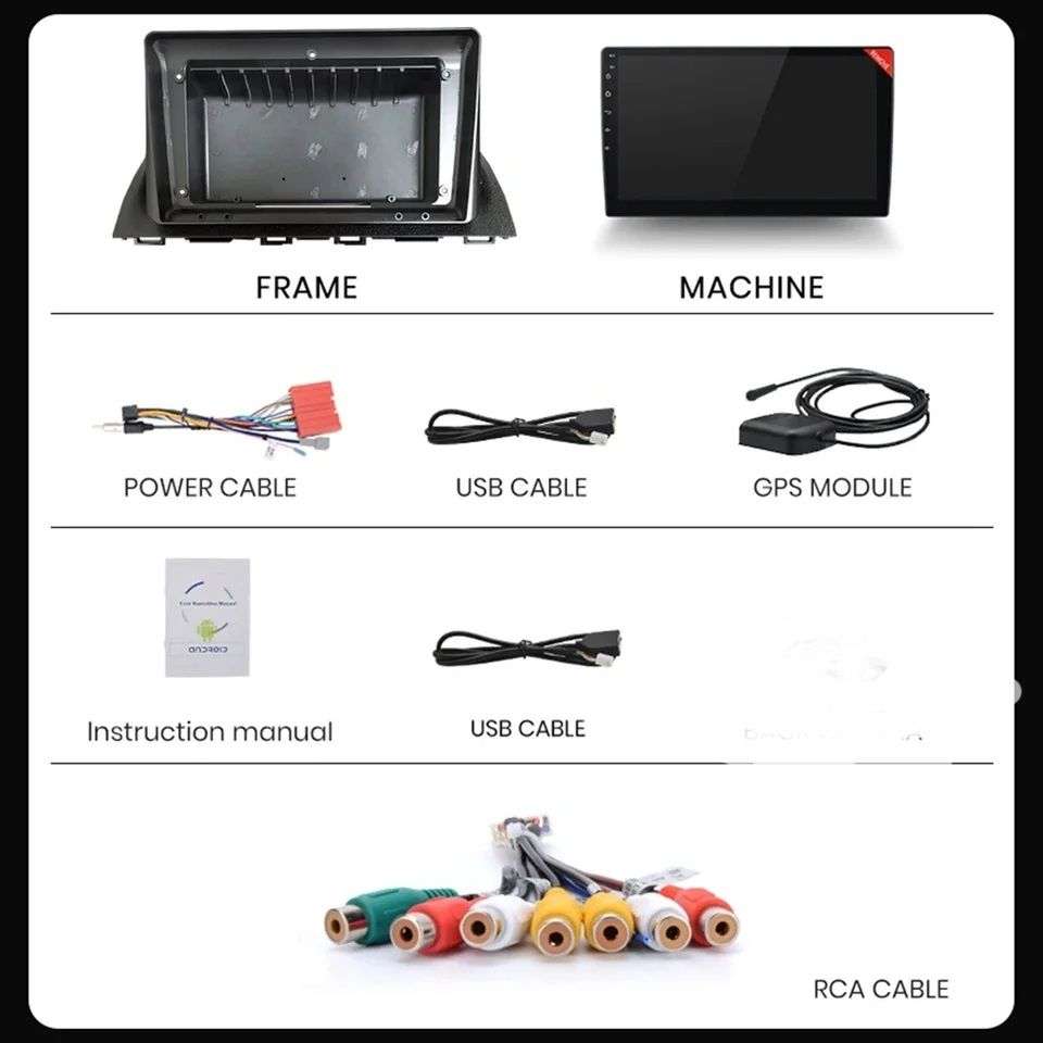 Radio nawigacja MAZDA 3 AXELA Android NAVI Gps