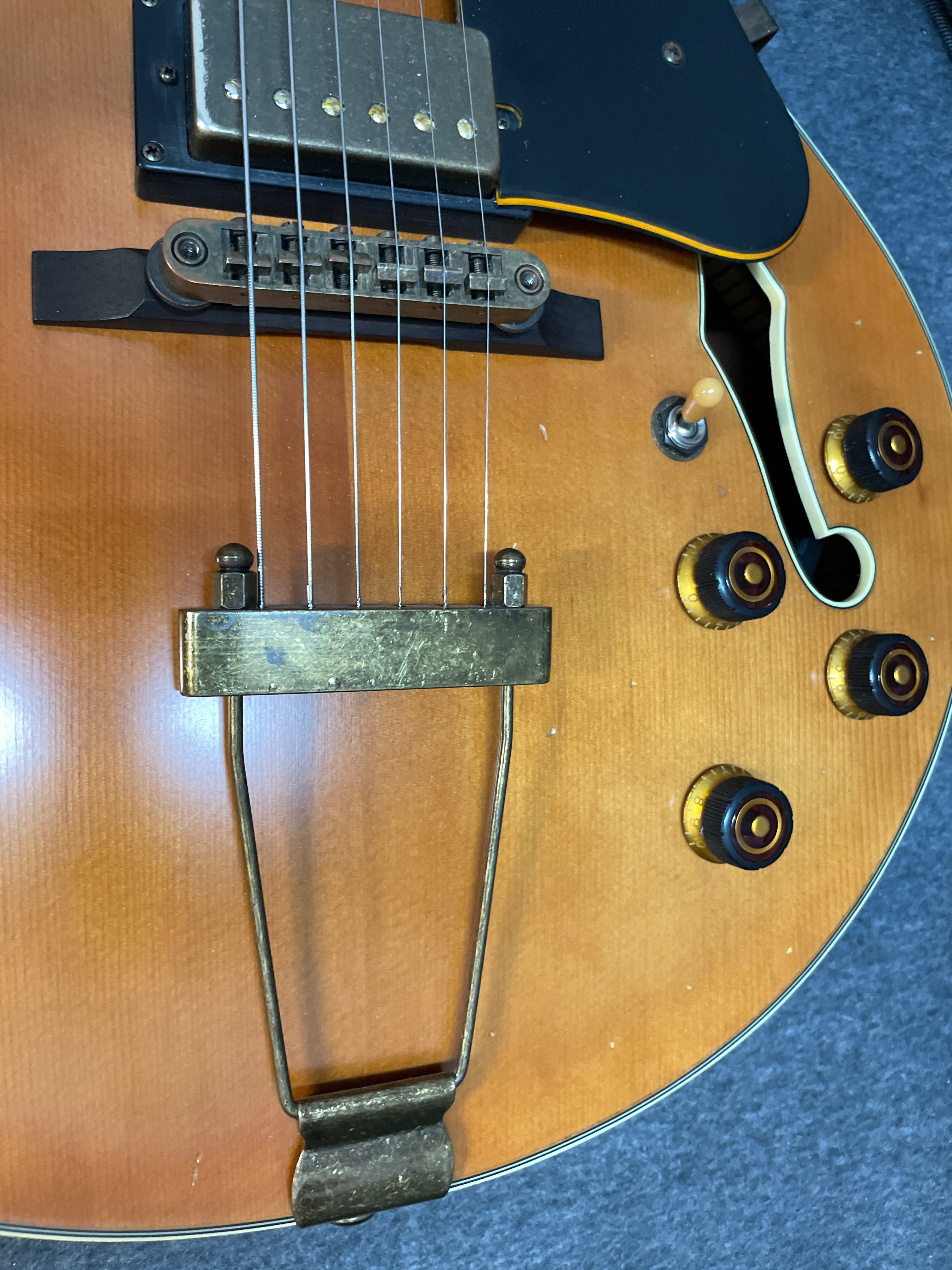 gitara Ibanez Hollow Body AKJV90D Jazz Guitar jazzowa fabryczny relic