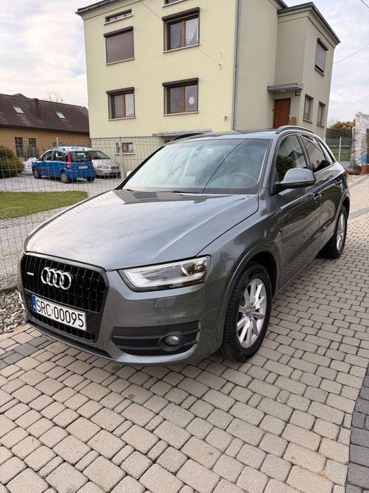 Audi Q3 Audi Q3 2.0 TDI 140 KM Quattro Automat 2014 Kamera Cofania Hak