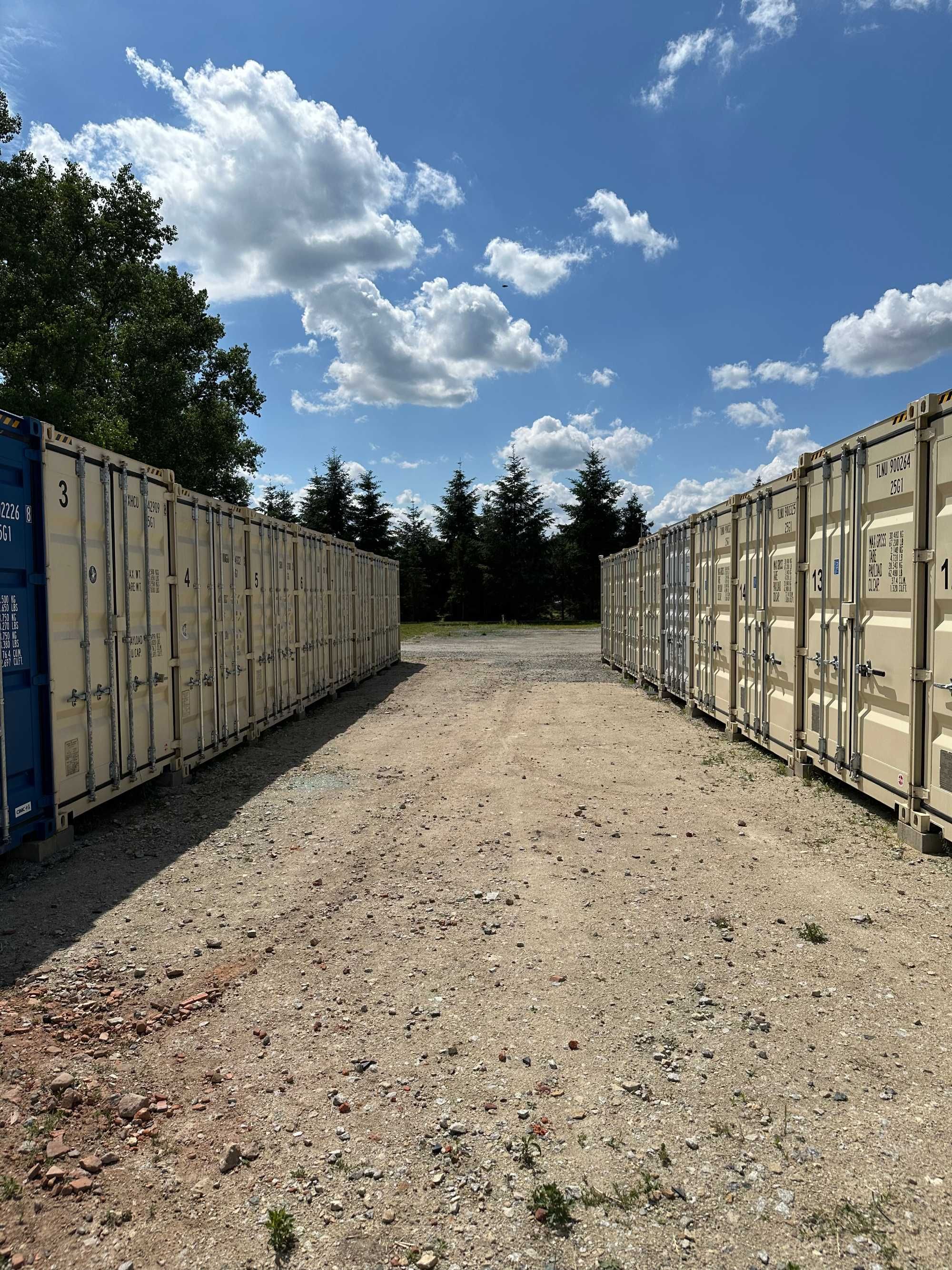 Wynajem kontener/garaż/schowek na monitorowanym placu. SELF STORAGE.