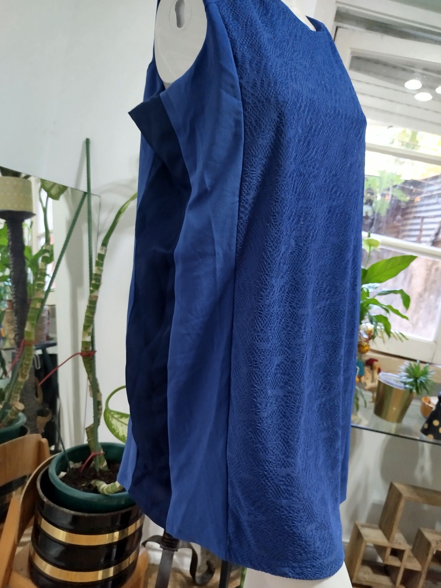 Vestido de cerimónia l rendado , modelo grande