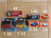 1:64 Maisto, Matchbox collectors, Majorette e outros. Preços nas fotos