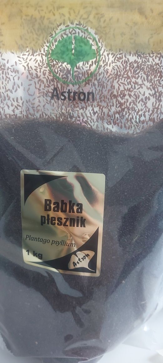 Babka płesznik 1000g zaparcia biegunki hemoroidy odchudzanie
