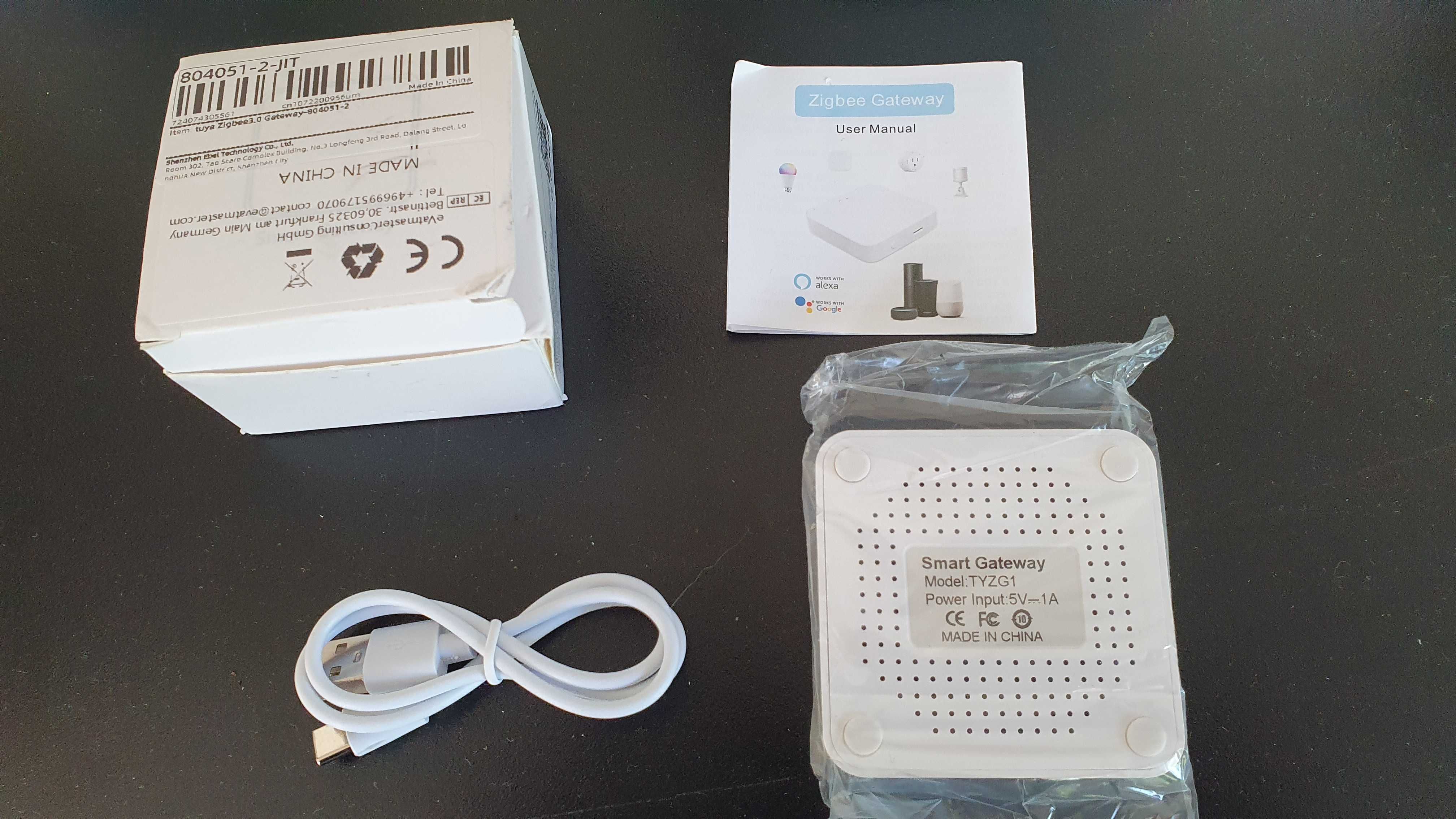 Bramka zigbee 3.0 brama HUB Gateway TUYA Alexa Google Smartlife