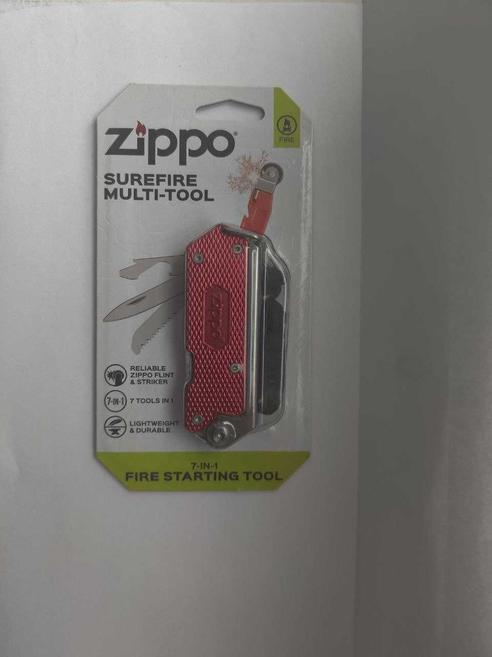 NEW! Мультитул ZIPPO с огниво SureFire Multi-Tool Нож