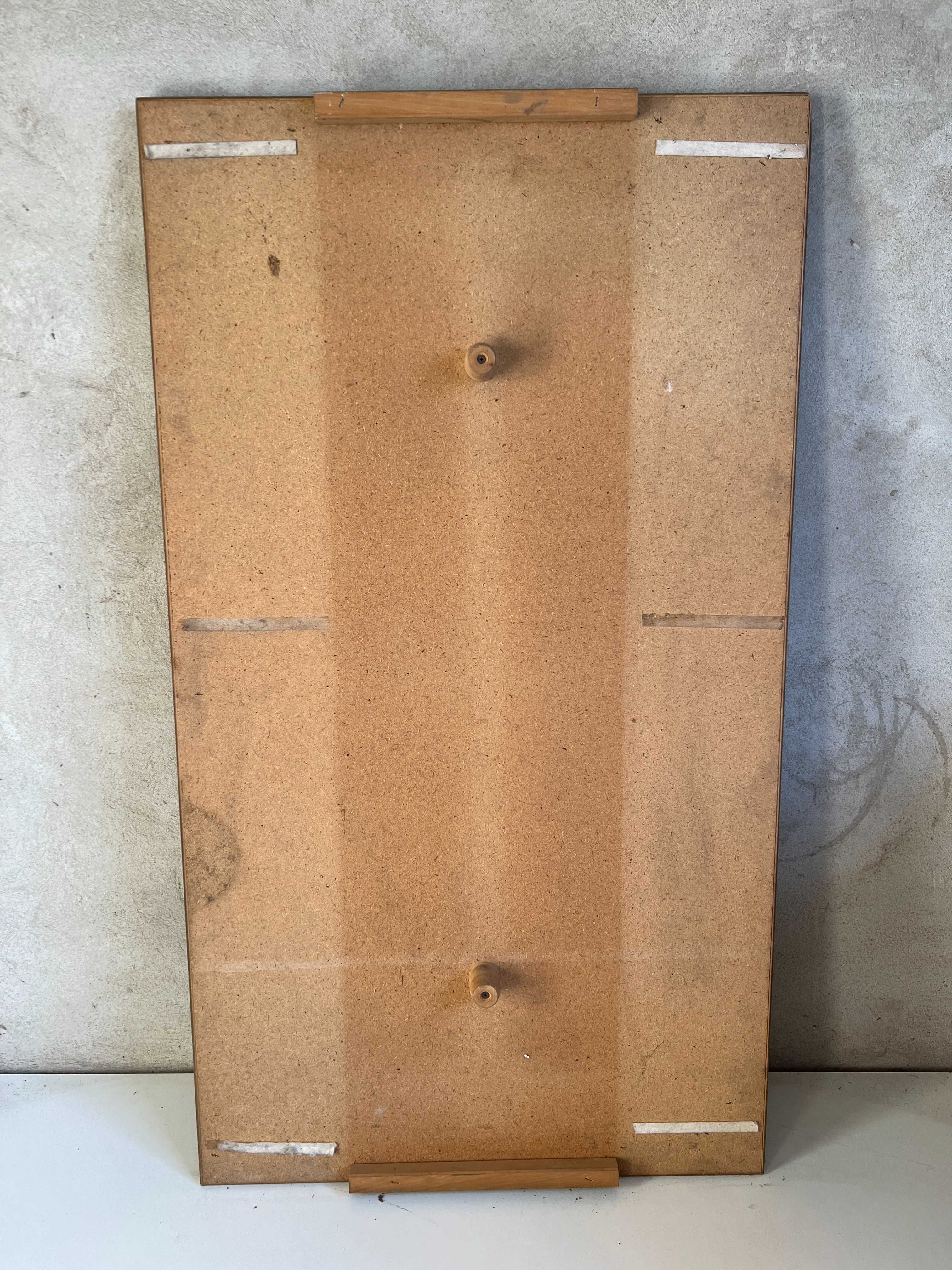 Blat vintage drewniany z płytkami w stylu Portugalskim 137 cm x 77 cm