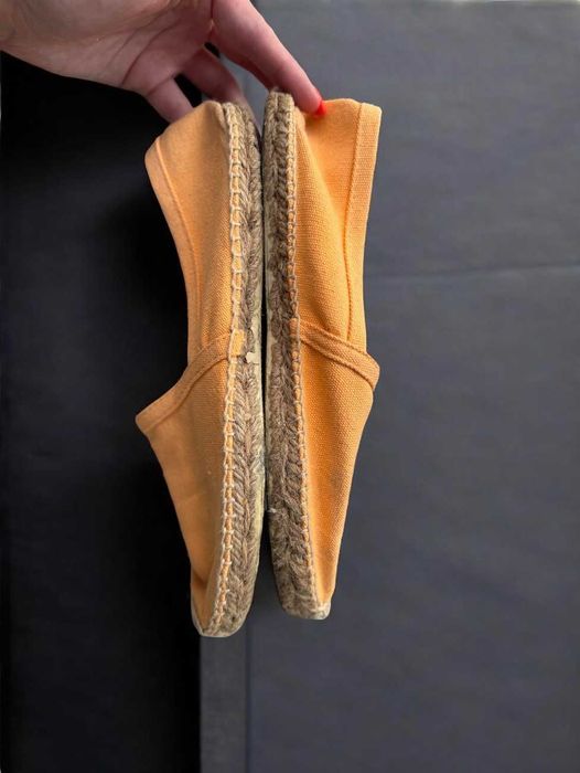 Pomarańczowe espadryle buty Terranova rozmiar 39