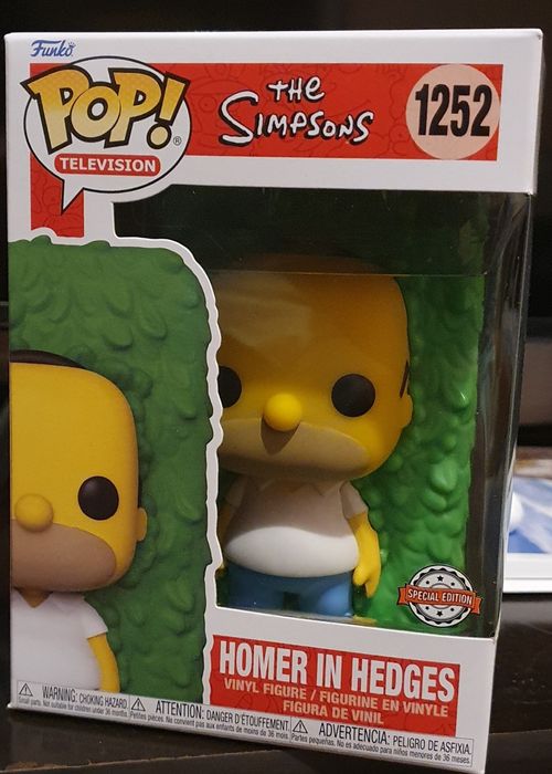 Homer in Edges Funko Pop