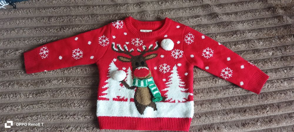 Новорічниий светрик на дівчинку або хлопчика