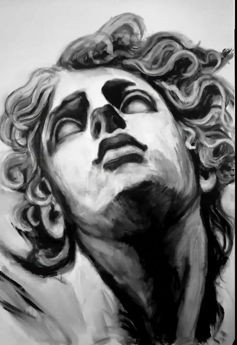 Obraz akrylowy ręcznie malowany duży