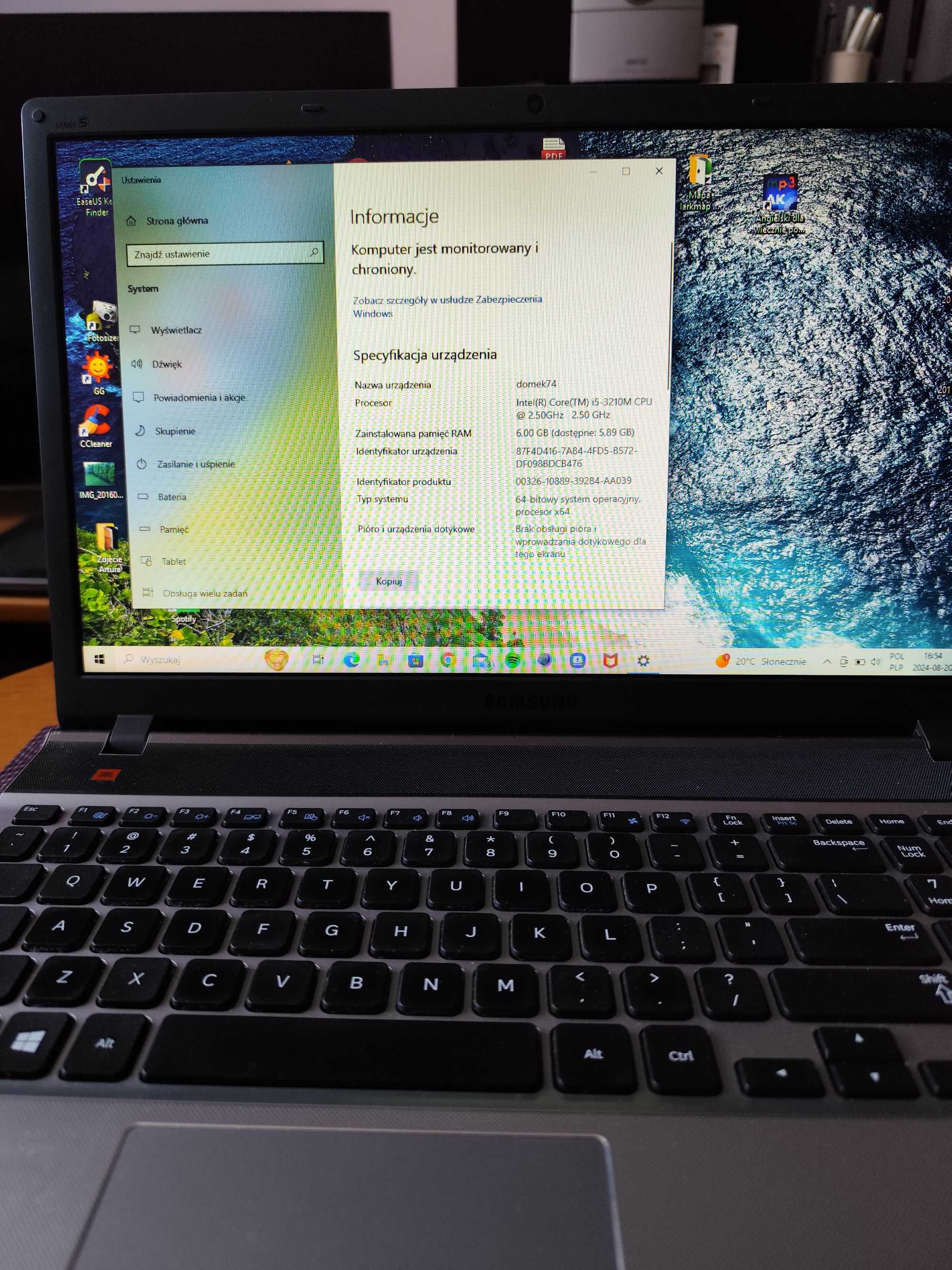 Laptop Samsung NP550P5C-S05PL 15,6"