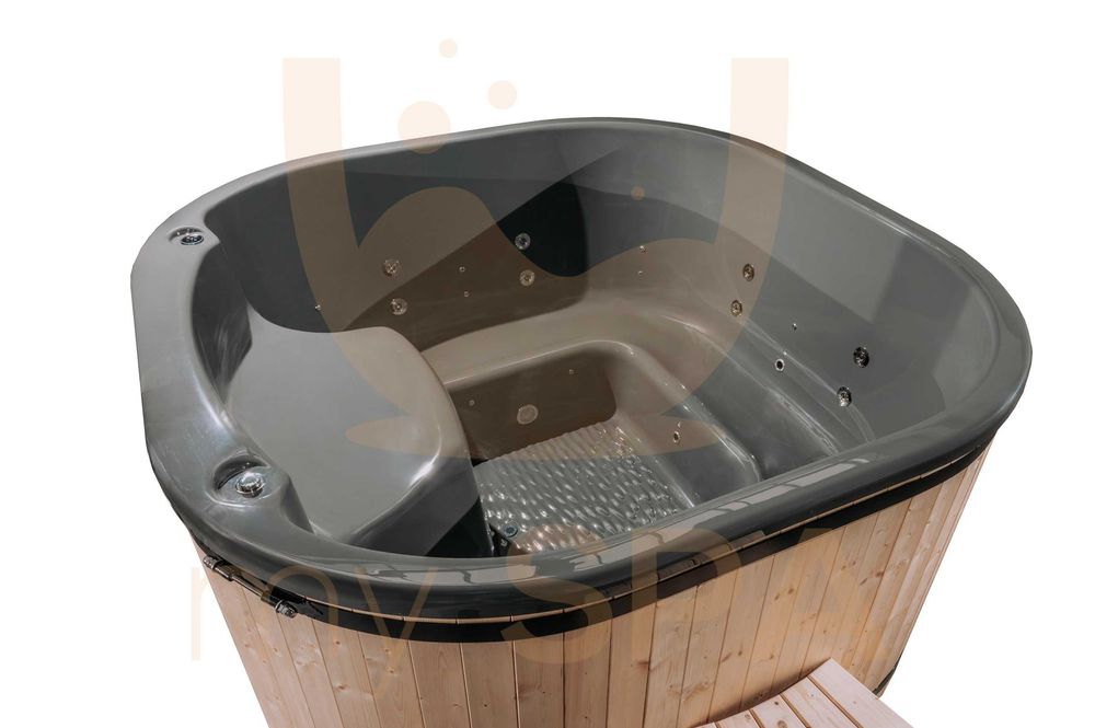 Balia Ogrodowa Jacuzzi Gorąca Beczka Hot Tub Sauna Dostawa Cała Polska