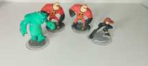 Lote 4 Figuras Disney