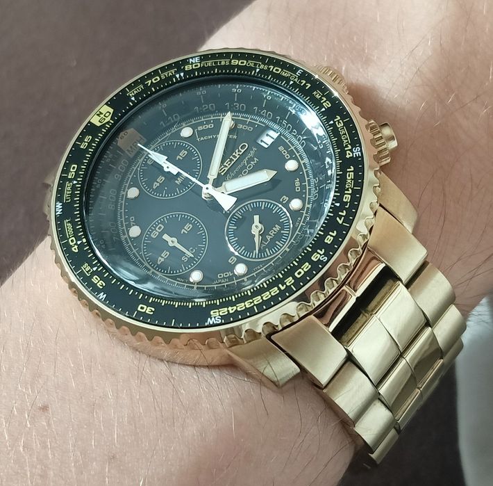 Zegarek męski Seiko SNA414 Flightmaster
