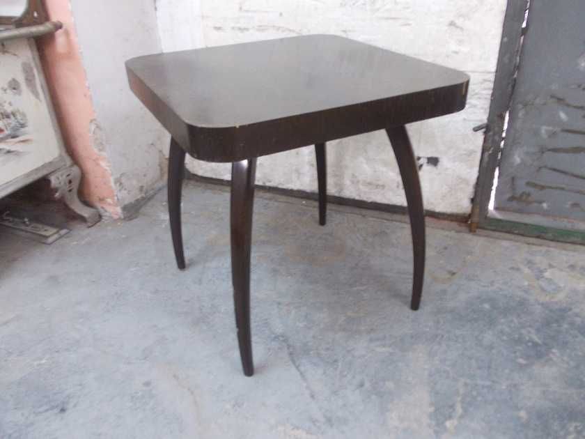 Stary stolik kawowy pająk J.Halabala H-259 lata 50