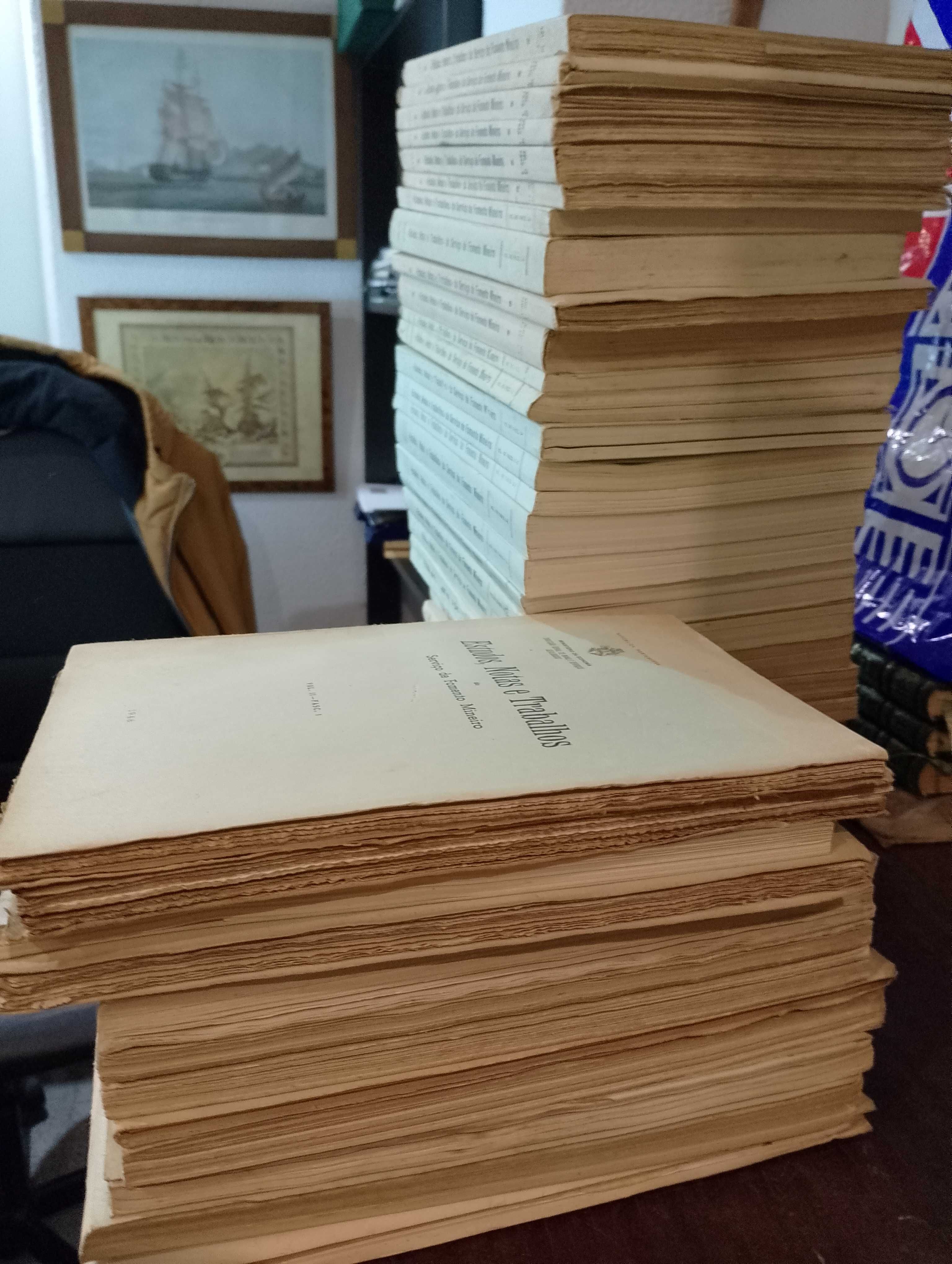 Estudos, Notas e Trabalhos do Serviço de Fomento Mineiro - 34 Volumes