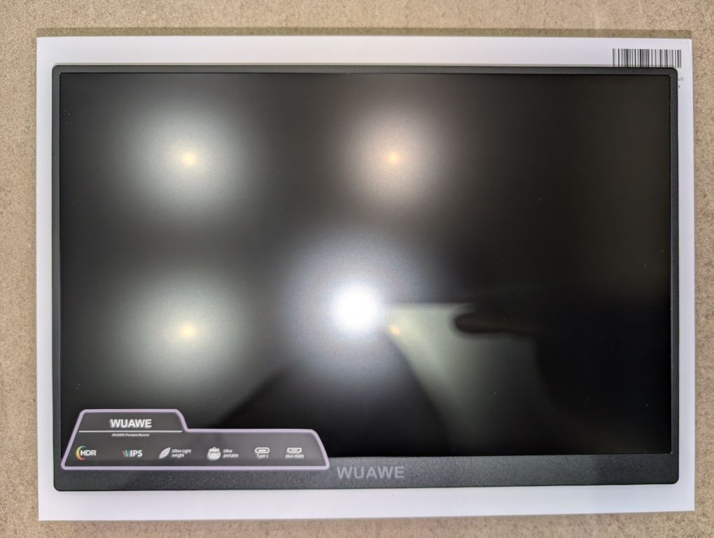 Монітор Wuawe 16 дюймів, 120Гц