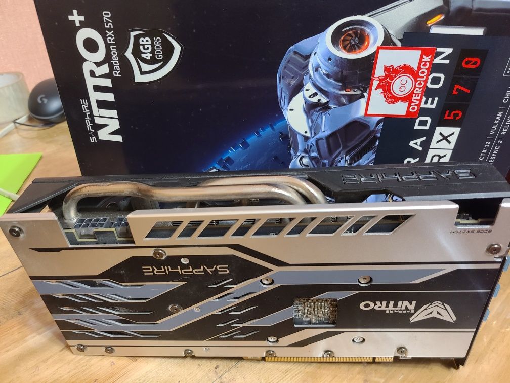 Відеокарта 4GB RX 570 Nitro 4gb