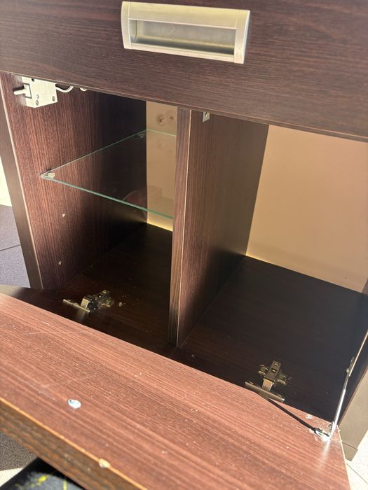 ZESTAW MEBLI Szafka RTV, Komoda z barkiem, ława