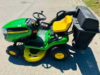 Traktorek kosiarka John Deere E100 Briggs&Strat z USA! 46 Moto Godzin!