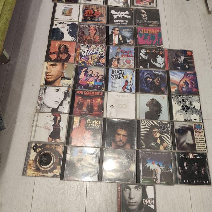 Płyty CD zestaw audio