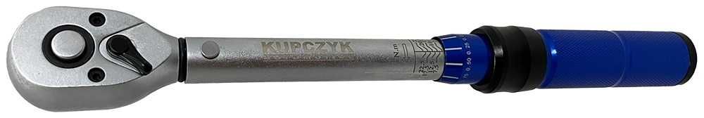 Klucz dynamometryczny 3/8 z blokadą 5-25 Nm Kupczyk