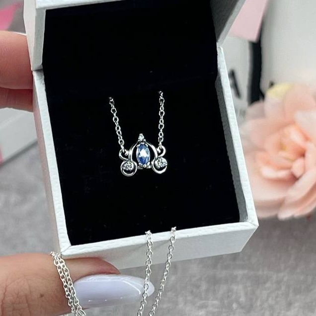 Срібне намисто Pandora Карета Попелюшки 393057C01