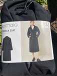 Nowy płaszcz trencz Trench coat czarny