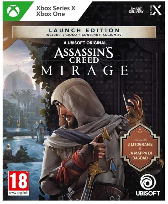 Gra Assassin’s Creed Mirage Launch Edition Xbox Series X w. pudełkowa