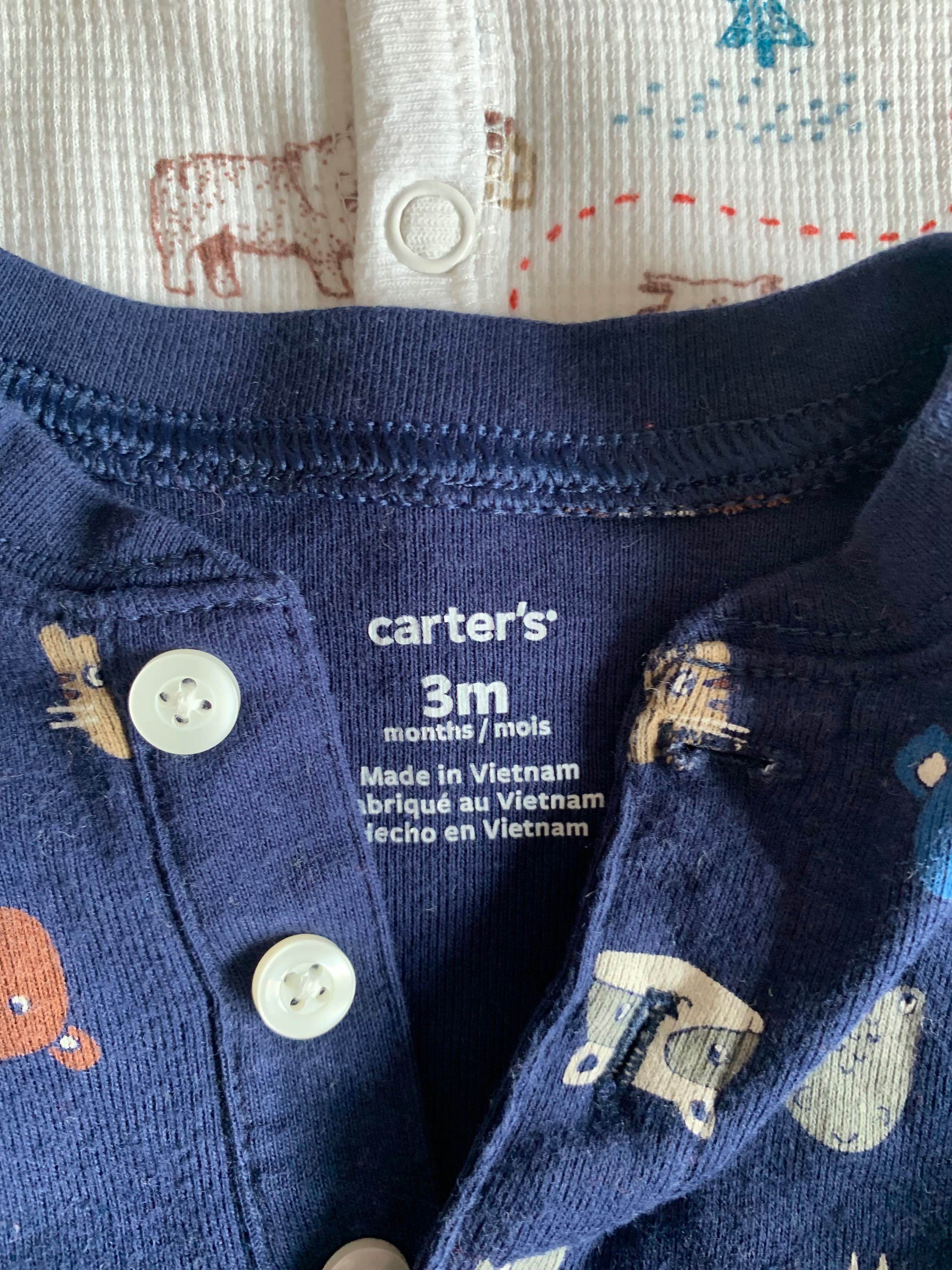 Ромпер чоловічок боді Carters 55-61