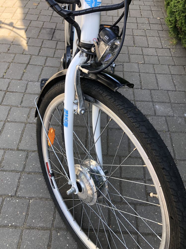 Rower Elektryczny dwie baterie