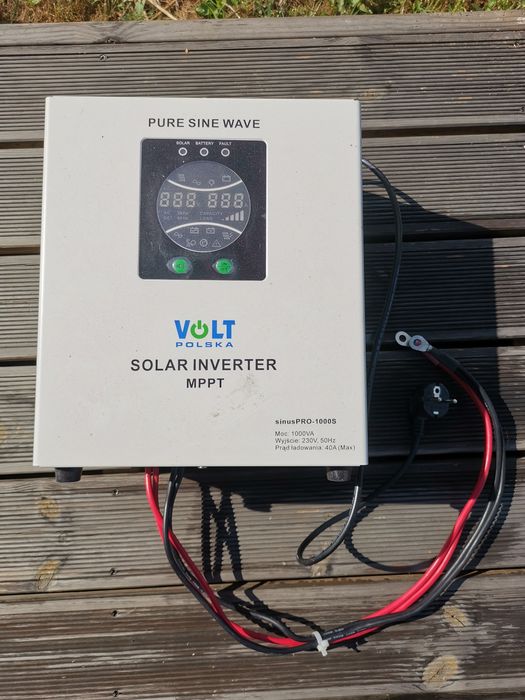 Inwerter solarny Volt Polska sinusPRO-1000S MPPT – 1000VA, 230V