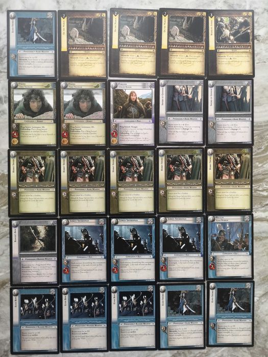 Карточки Lord of The Rings, 2003 год, Властелин колец, состояние 10\10