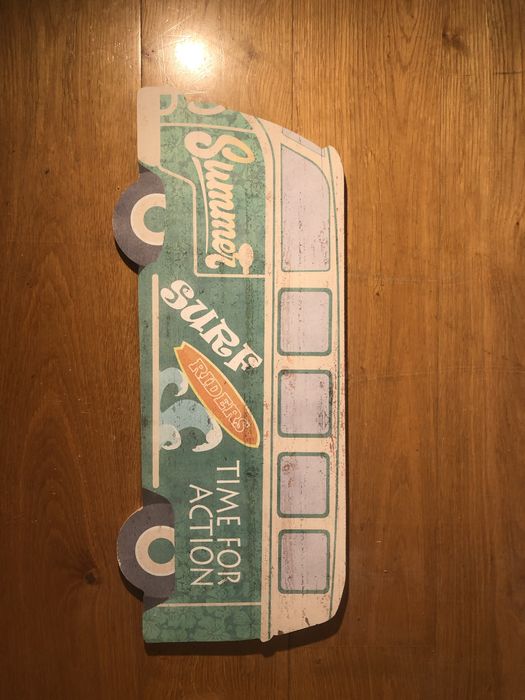 Placa vintage de Decoracão