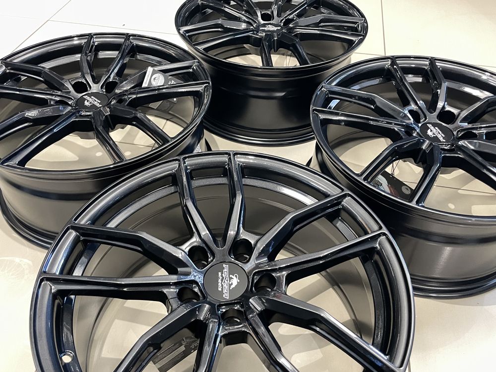 AluFelgi 18” 5x112 Skoda Audi VW Golf Passat A4 Seat Okazja Czarne !