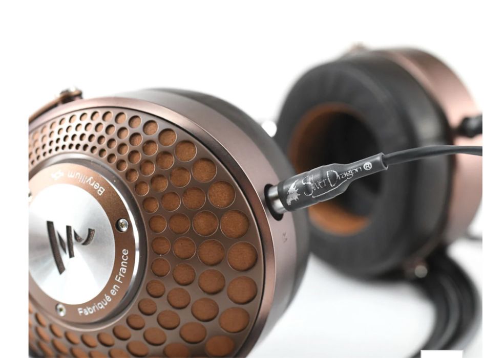 Cabos Silver Dragon Premium para Sony Headphones MDR-Z1R, MDR-Z7 e MDR Z MKII e Sennheiser HD 800/S e HD820