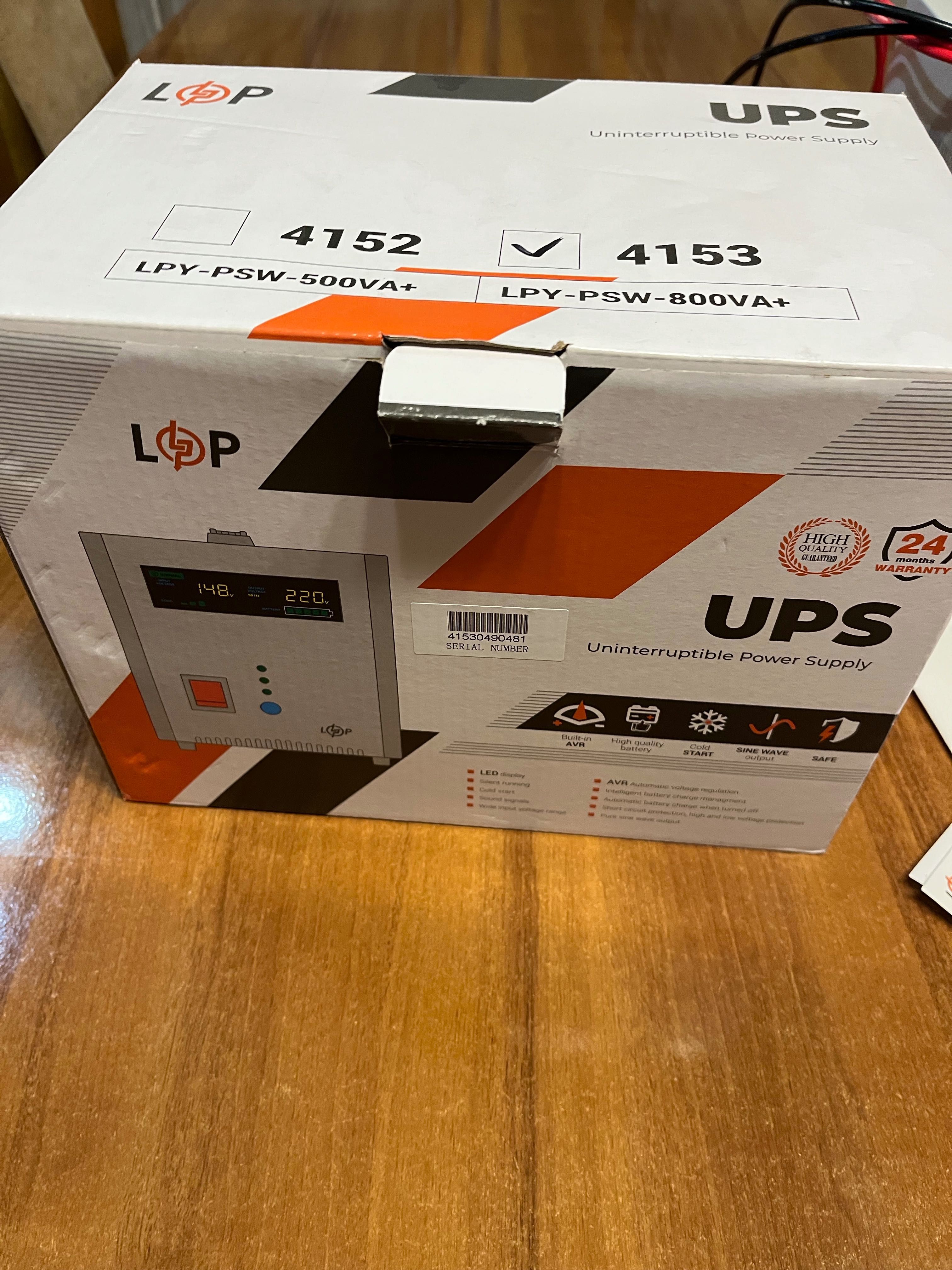 ИБП Logic Power LPY-PSW-800VA+