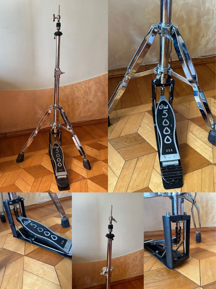 Тренажерная установка Ремо, педаль DW 9000, хет DW 5000