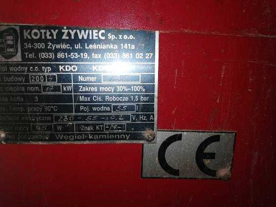 Piec co 17 kw na węgiel